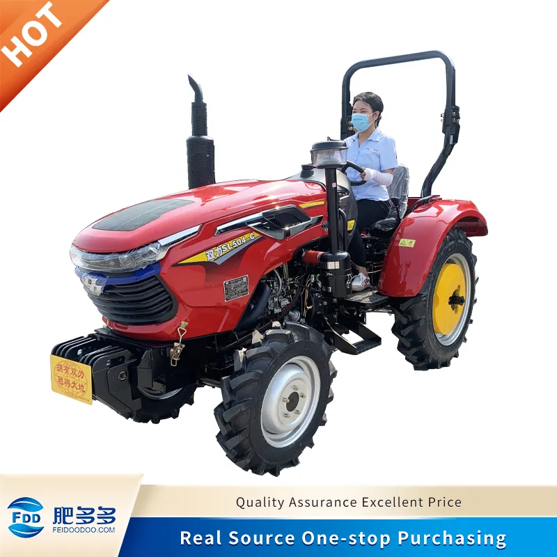 50马力 4WD 柴油发动机 轮式农业农场拖拉机