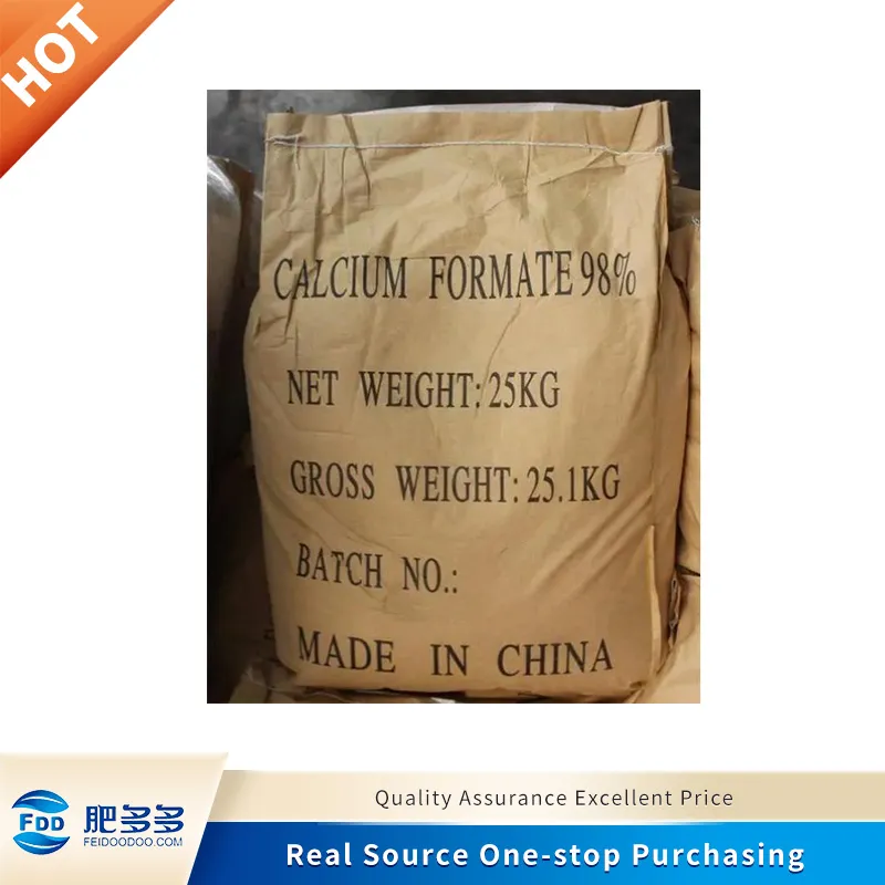 FDD Cement Dissolving Industrial Grade 98% Calcium Formate
