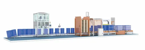 200L Drum Filling Line Automatic Liquid Filler for Industrial Use