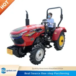 50马力 4WD 柴油发动机 轮式农业农场拖拉机